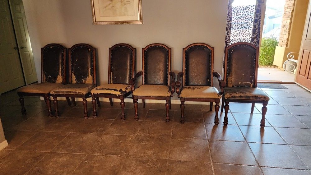 6 Solidwood Formal Dinning Chairs