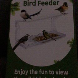New Window Bird Feeder 