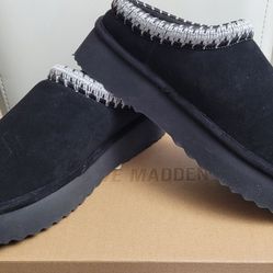 Steve Madden Selena-2 Black Suede Slip On Shoes Sz. 9