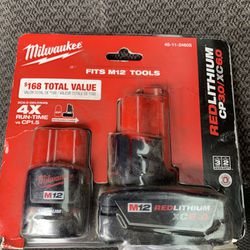 Milwaukee M12 Batteries 