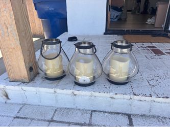3 Porch Lanterns