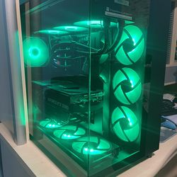 High End 1440p 4k Gaming Pc 5080 Gpu + 7800x3d Ryzen Cpu + 64gb DDR5 RAM + 1200w psu