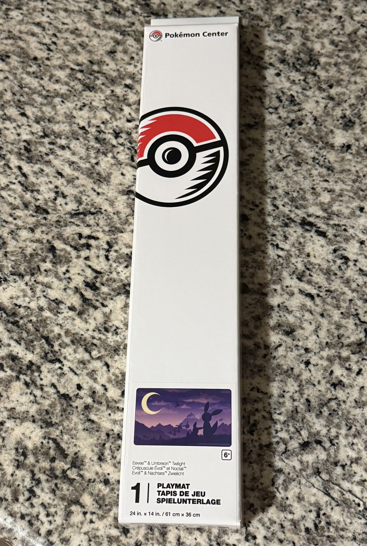 Eevee & Umbreon Twilight Pokémon TCG Playmat / Mouse Pad - Brand New in Box