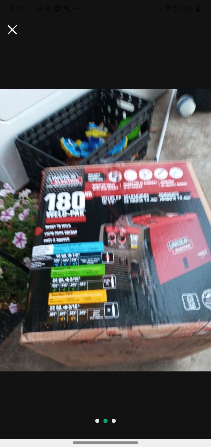 Lincoln Welder 180hd