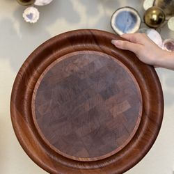 Dansk Denmark Cheese Teak Tray