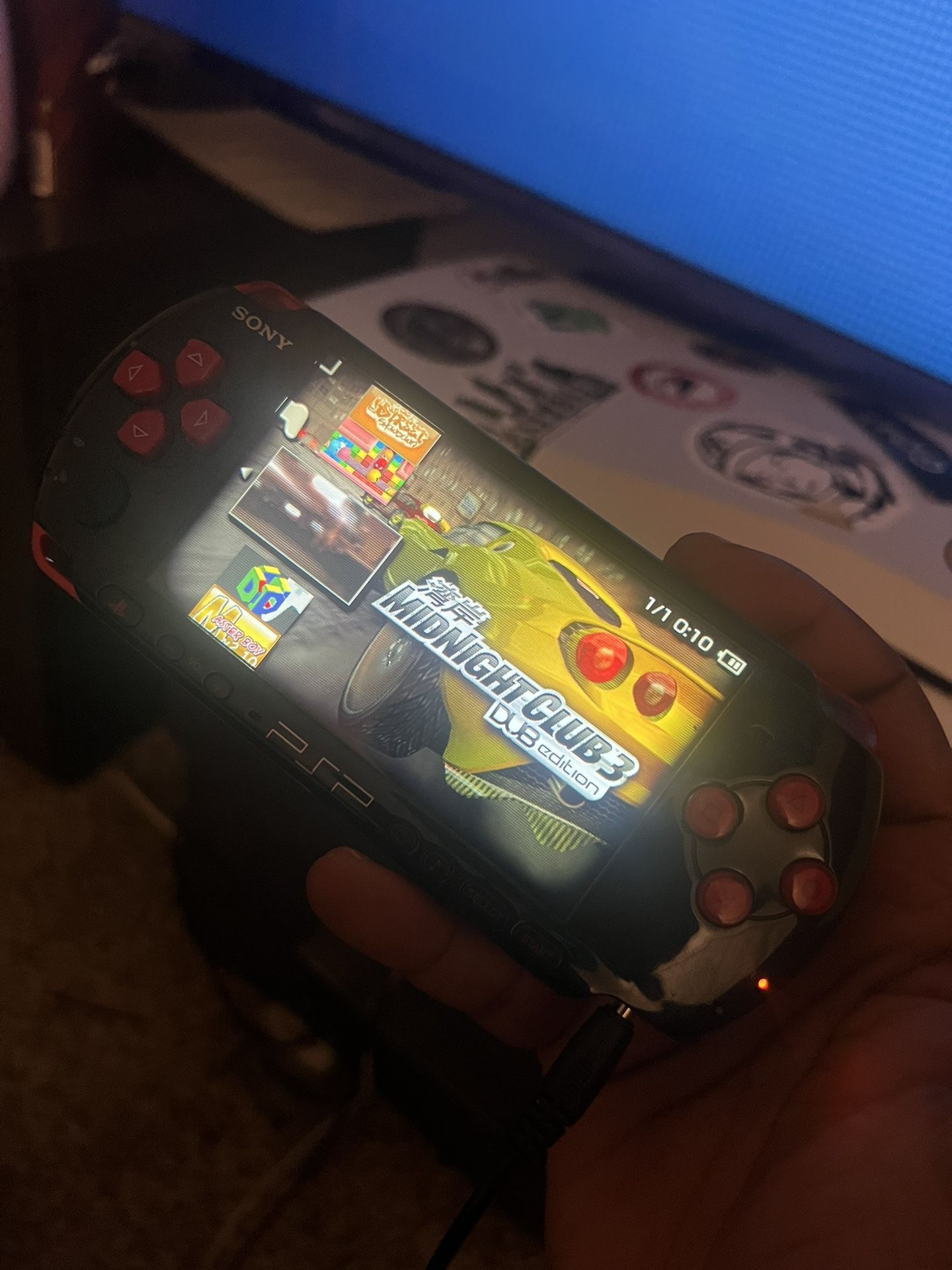 Modded PSP With 300 Plus Games