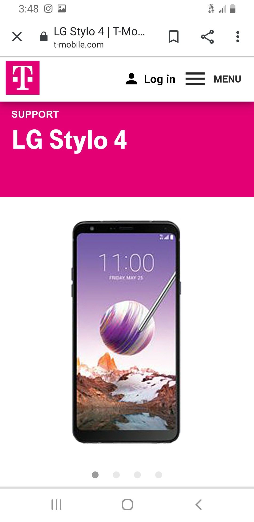 T mobile / metro Stylo 4