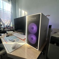 HP OMEN 35L Gaming PC – RTX 5060, Ryzen 5, DDR5 RGB, 1TB SSD 