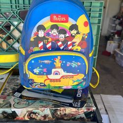 Beatles Leather Backpack