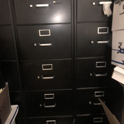 Black File Cabinets 