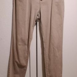 Womens Beige Skinny Stretdh Jeans
