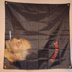 Zach Bryan Banner 3.5 x 3.5 Ft NEW 