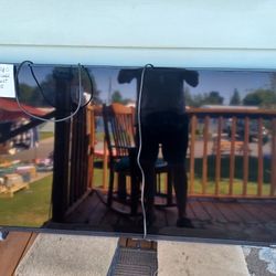 60" Vizio flat screen TV! 
Asking $200 (OBO)  willing to do partial trade for a good working VCR with a GOOD WORKING remote control!