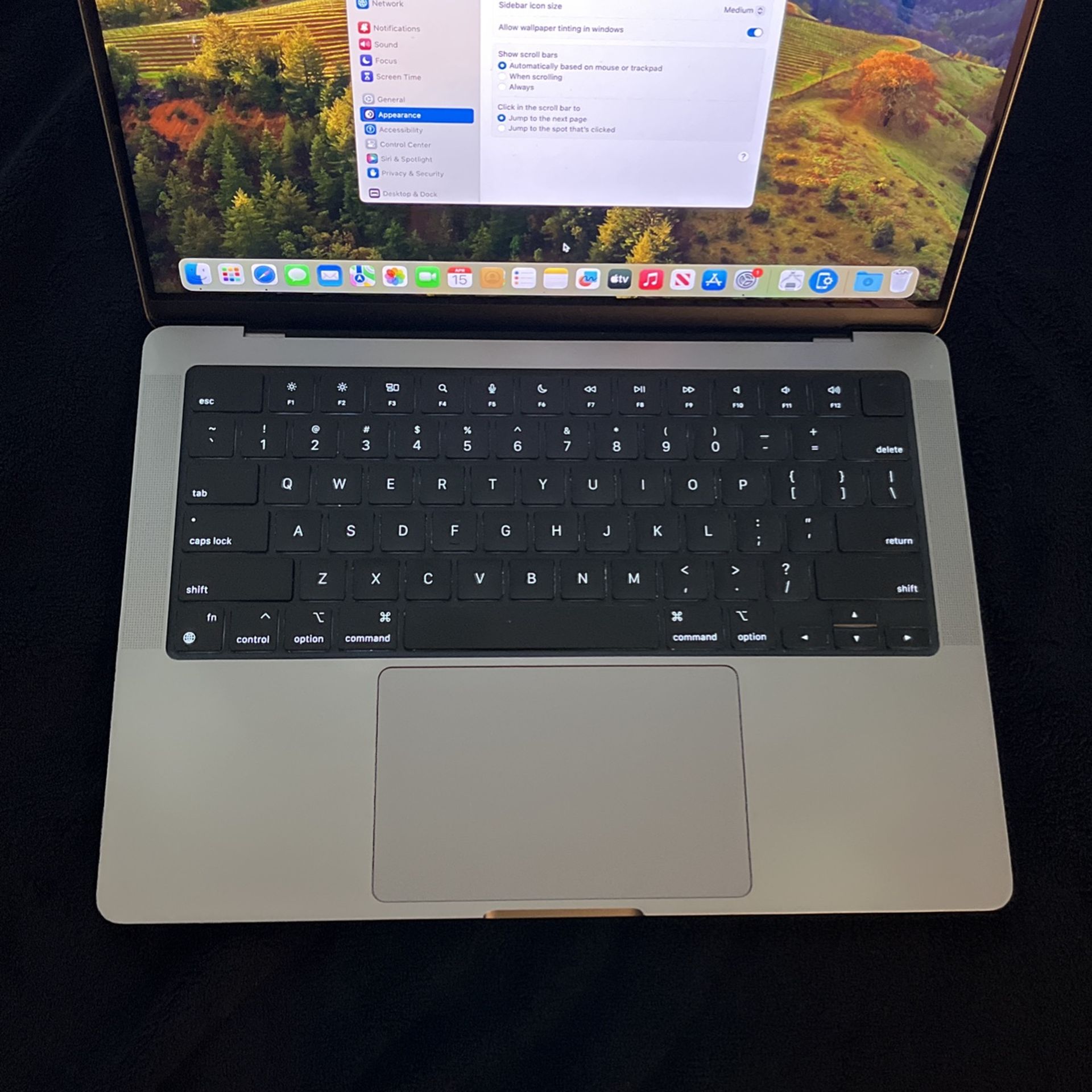 14 inch MacBook Pro 2021 M1 Pro Chip Low Used 10/10 Condition Space Grey 