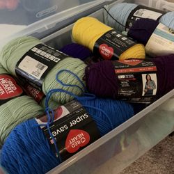 Tub Of Yarn
