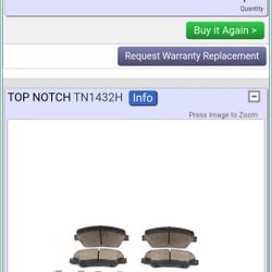 Brake Pads With Hardware