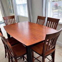 Dinning Table Set 9 piece wood