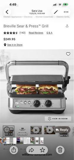 Breville Sear & Press™ Grill