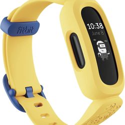 Fitbit Ace 3 Activity Tracker for Kids 6+, Minions Special Edition, Yellow, One Size 