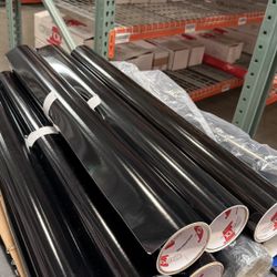 GLOSS BLACK FILM WRAP 