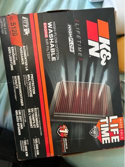 K&n engineering panel air filter washable , duralast torque limiter 70-007 25Nm
