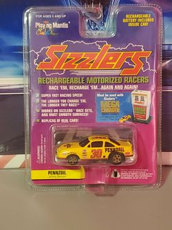 Playing Mantis Nascar Sizzlers Motorized Cars