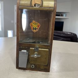 Antique Coin, Operated Vending Machine