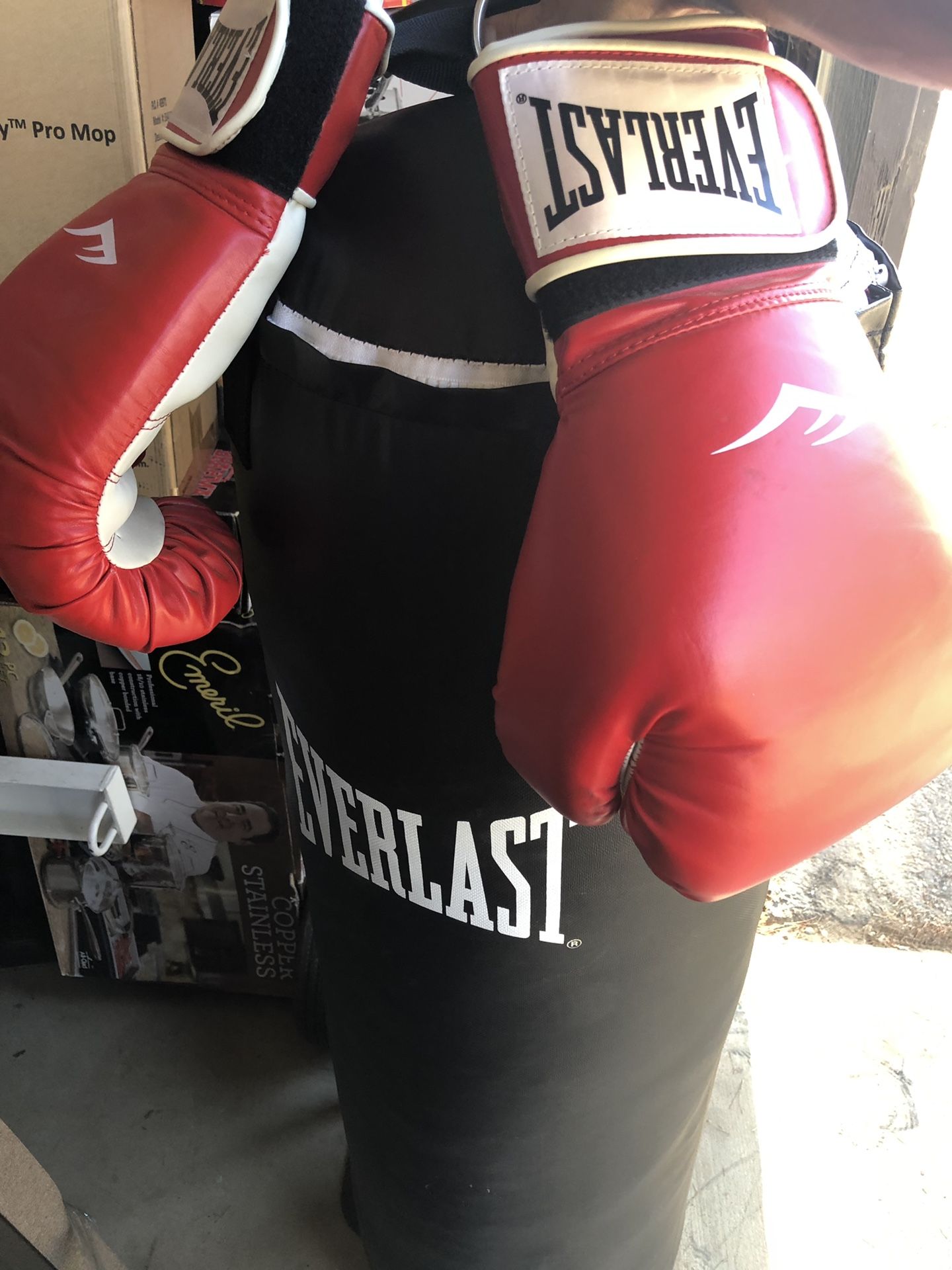 EVERLAST MMA OmniStrike Heavy Bag Stand included with EVERLAST 80