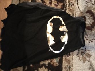 Dog costume batman and superman