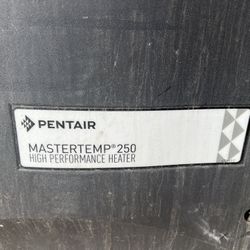 Pentair Mastertemp 250 BTU Pool Heater