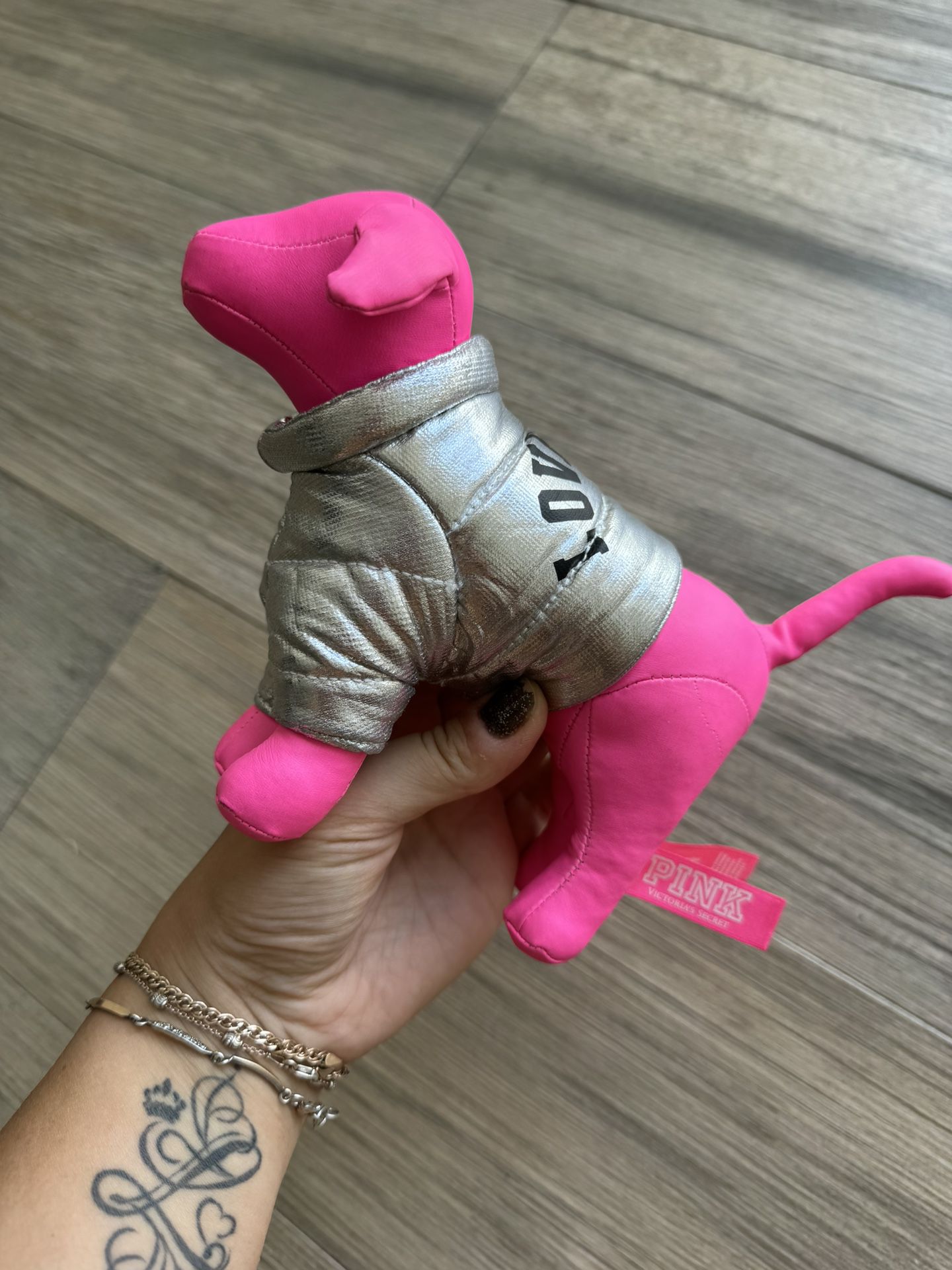 Victoria's Secret Limited Edition LOVE PINK Mini Dog With Puffer Jacket