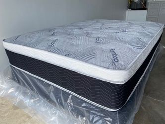 Full Euro Bamboo Pillow Top!!