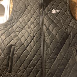 Men’s Black Xl / T Comercial Vest- New -warm $35
