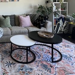 Black And White Coffee Table 