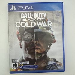 Call of duty: Cold War ps4/ps5