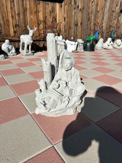 New Cowboy made out of cement