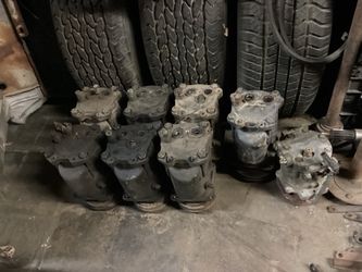 Mix of 60s to early 70s General Motor A/C Compressors
