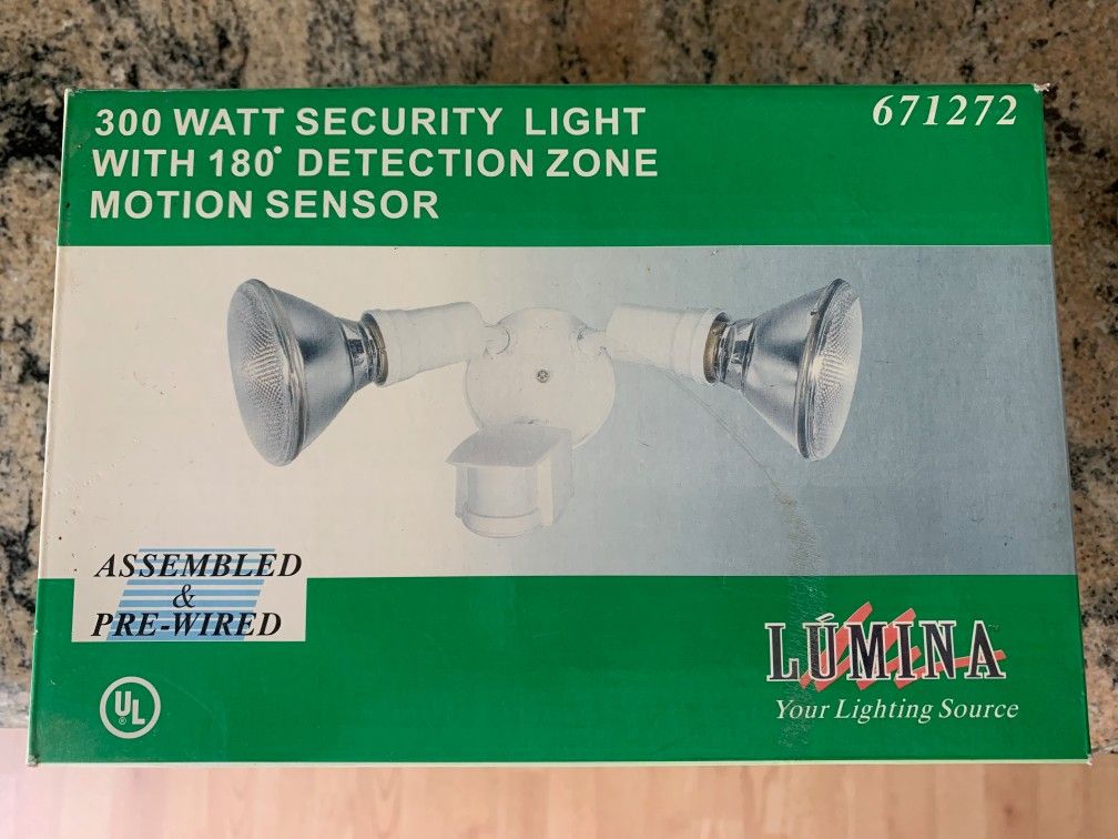 New Security Sensor Light