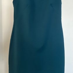 TOPSHOP shoulder spliced ribbed bodycon dress