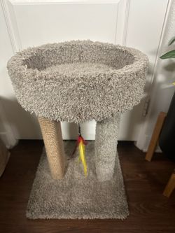 Cat Tree with Perch and Scratching Post