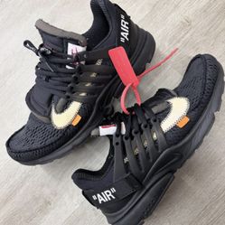 Black Offwhite Prestos 