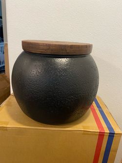 NEW COSIEST Jar Shape Side Table / Accent Stool - Brand New