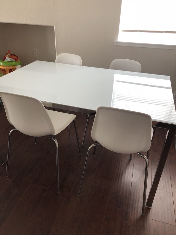 Ikea Dining Table And 4 Chairs For In Elk Grove Ca Offerup