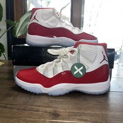 New Jordan 11 Cherry Red Size 7.5