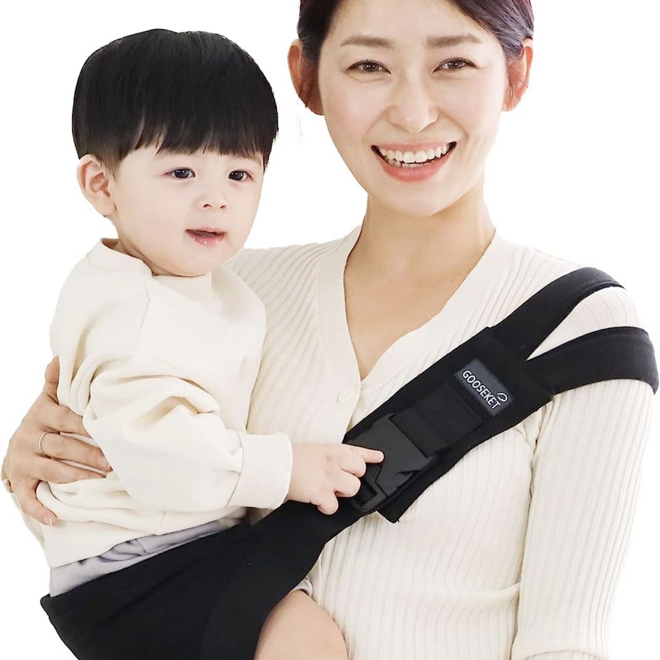 GOOSEKET Toddler Sling/Original/Cotton Baby Carrier/Compact 