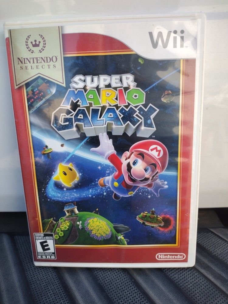 Nintendo Wii Super Mario Galaxy Great Shape Works As It Should No Offers No Trade 75th Ave Indian School $20 Cash Serious Buyers Only Please