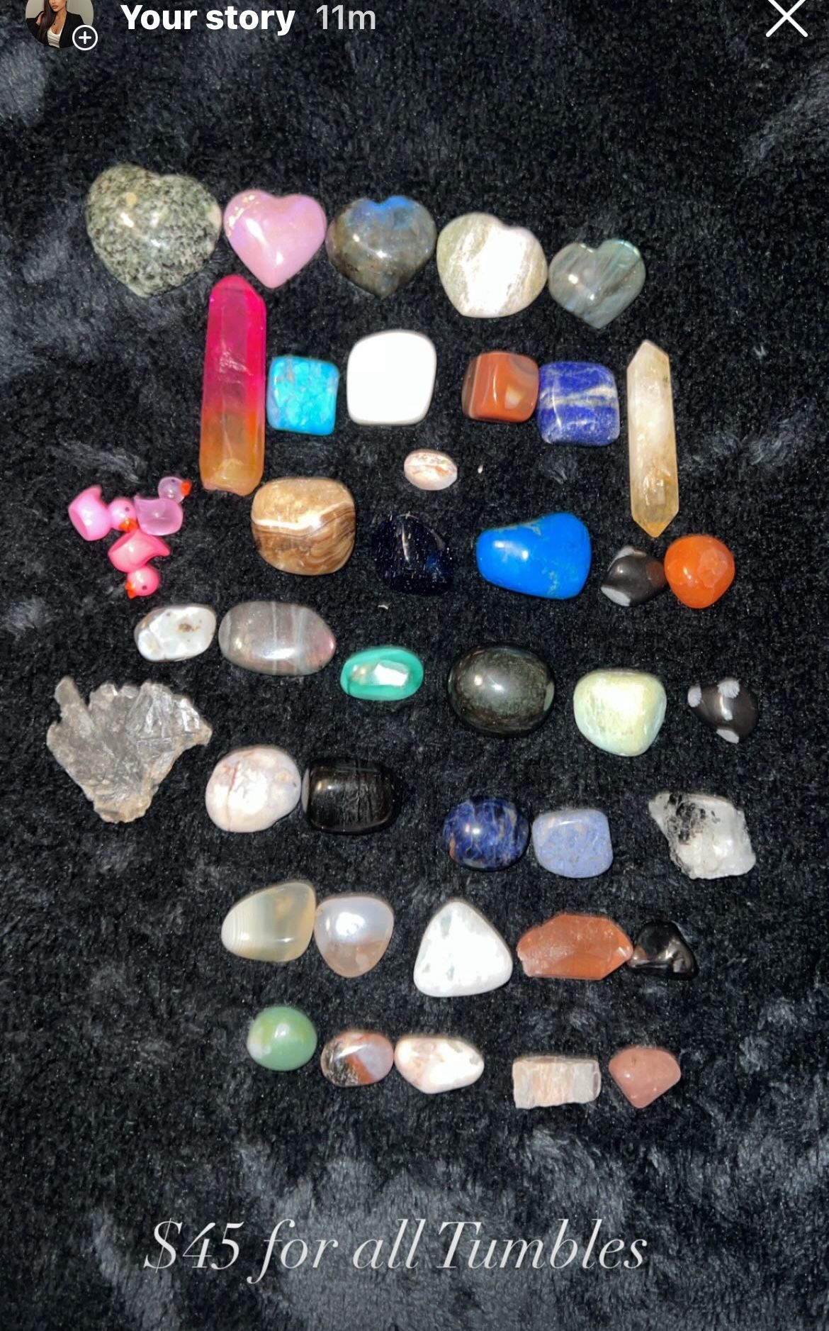 Crystal tumble Set