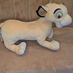 Disney Hasbro Simba Lion King Plush Large 20 inch Stuffed Animal 2002