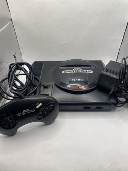 Sega Genesis Model 1601 Gen 1 Console System Bundle - Tested and Works