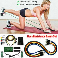 11 pcs Resistance Home Bands Set